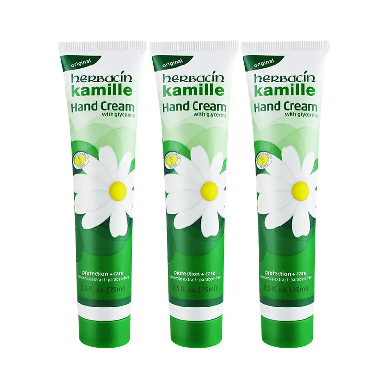 Крем для рук Little Chamomile Classic с цитрусовым ароматом, увлажняющий, защита от трещин, питательный Herbacin — фото 4