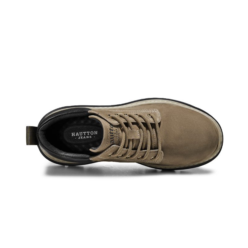 Hautton Короткие мартинсы мужские хаки грин, цвет Khaki Green — фото 4