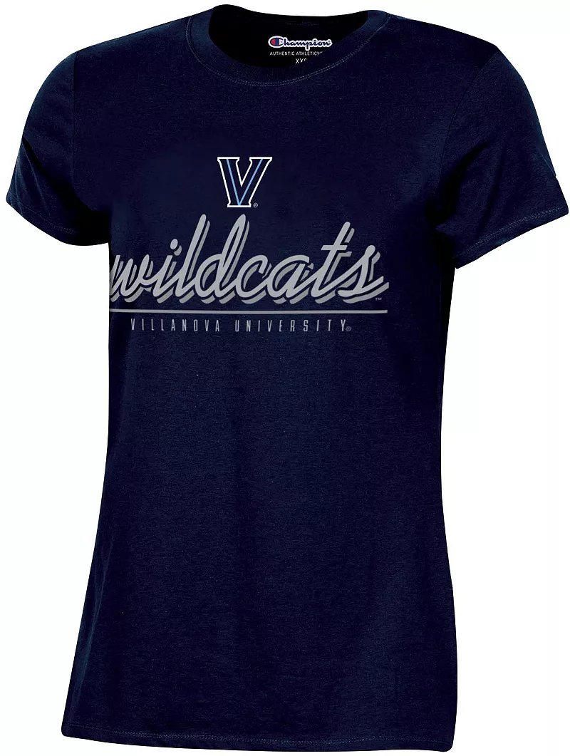 

Темно-синяя футболка Champion для женщин Villanova Wildcats