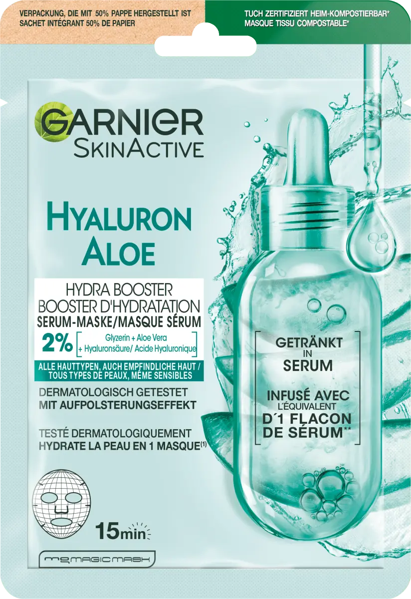 

Тканевая маска Hydra Bomb Алоэ Вера 28г Garnier