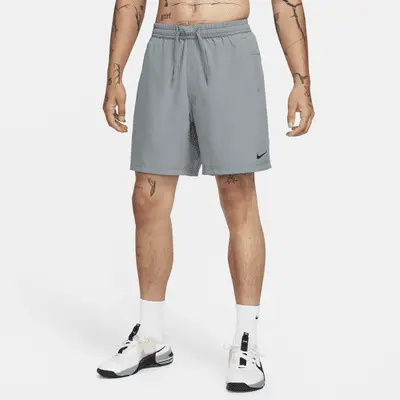 Шорты Nike Form, цвет Smoke Grey/Black