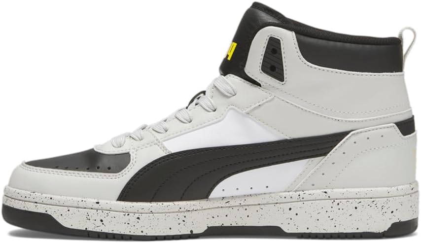 Мужские кроссовки PUMA Rebound Joy Speckle High Casual - Off White, слоновая кость — фото 3