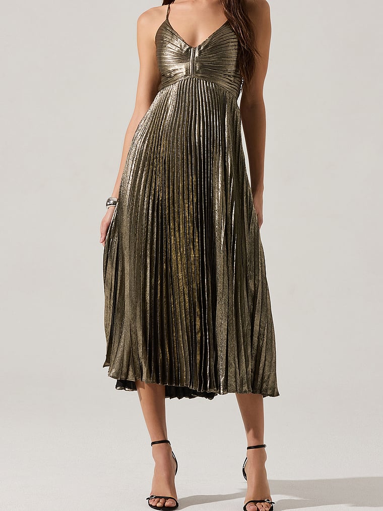 

Платье Блайз Astr The Label, black gold