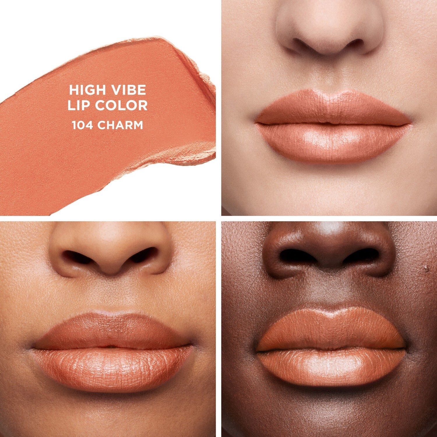 Помада для губ high vibe lip color 180 burst Laura Mercier, charm, вес 2 гр. — фото 3