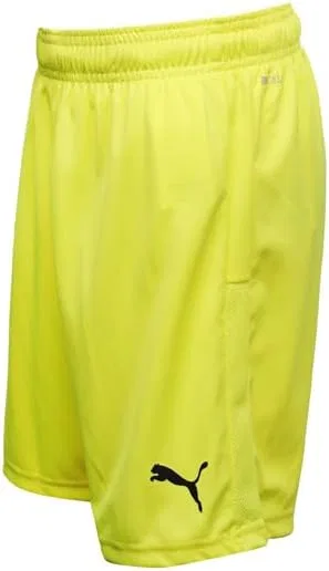 Вязаные шорты Puma Unisex-Youth Teamgoal 23 для молодежи, желтый — фото 3