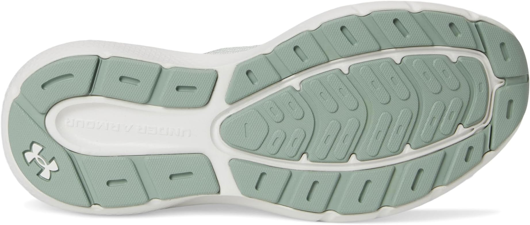 Кроссовки Under Armour Charged Rogue 5, цвет Hydro Green/Hydro Green/Silica Green — фото 3