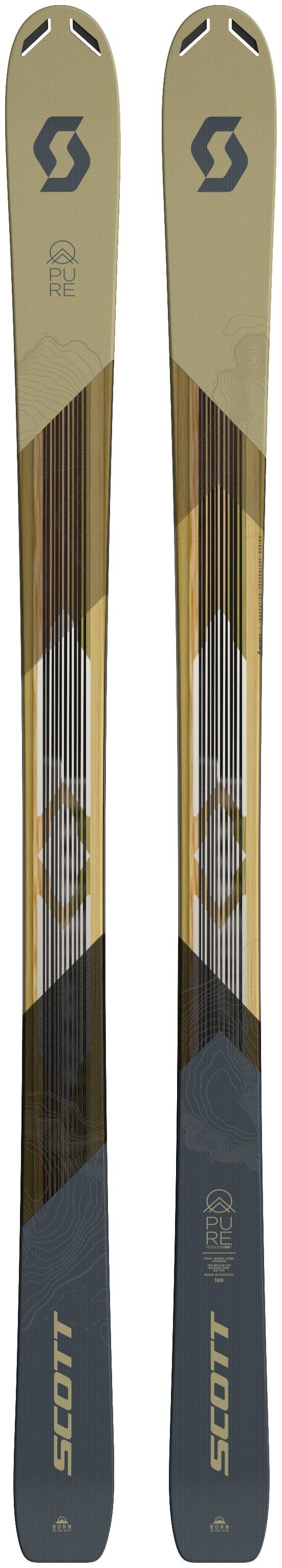 

Новые лыжи Scott Pure Mission 98Ti 2025 года, длина 177 см