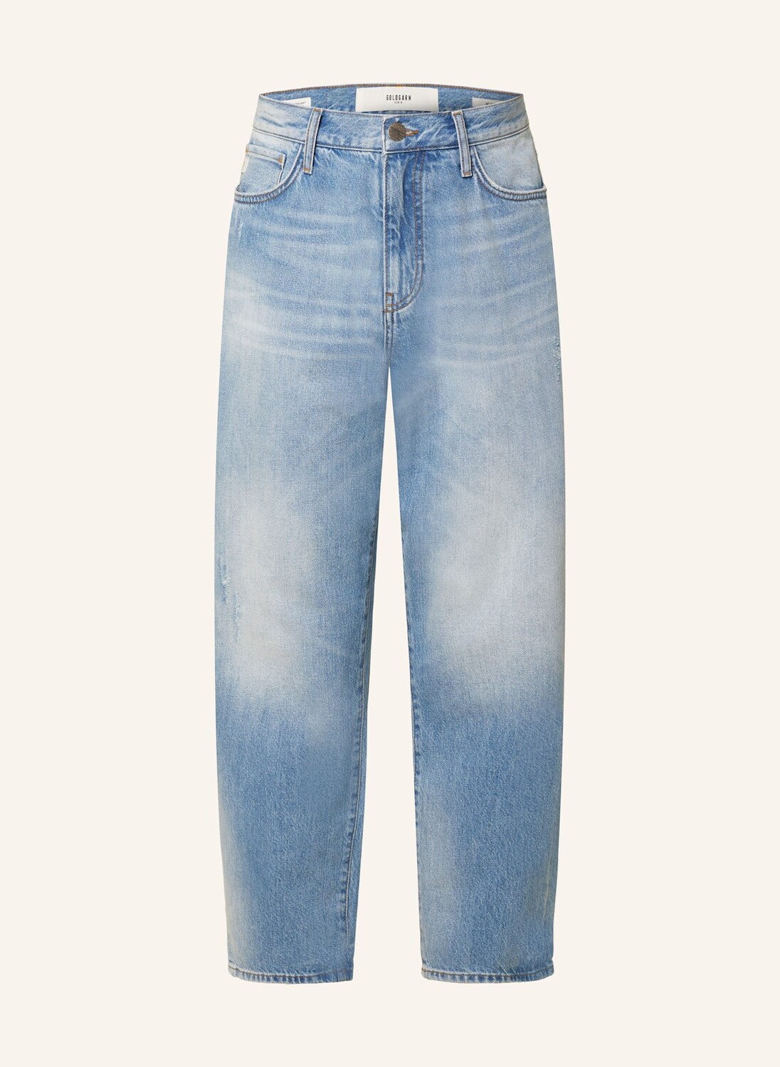 

Джинсы лесопарк классного прямого кроя Goldgarn Denim, синий