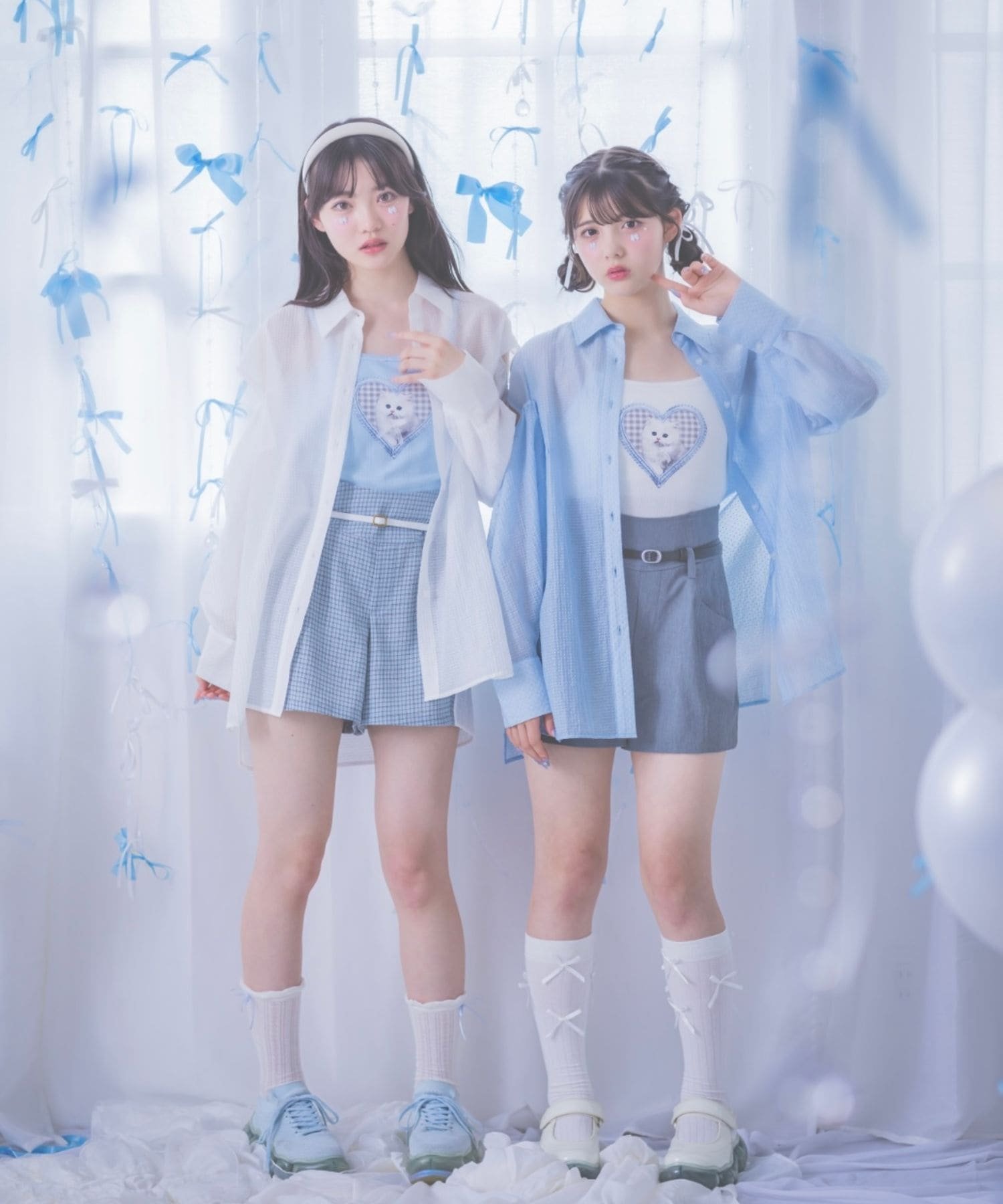 Брюки кюлоты iDOL Repipi Armario, Blue Check 80