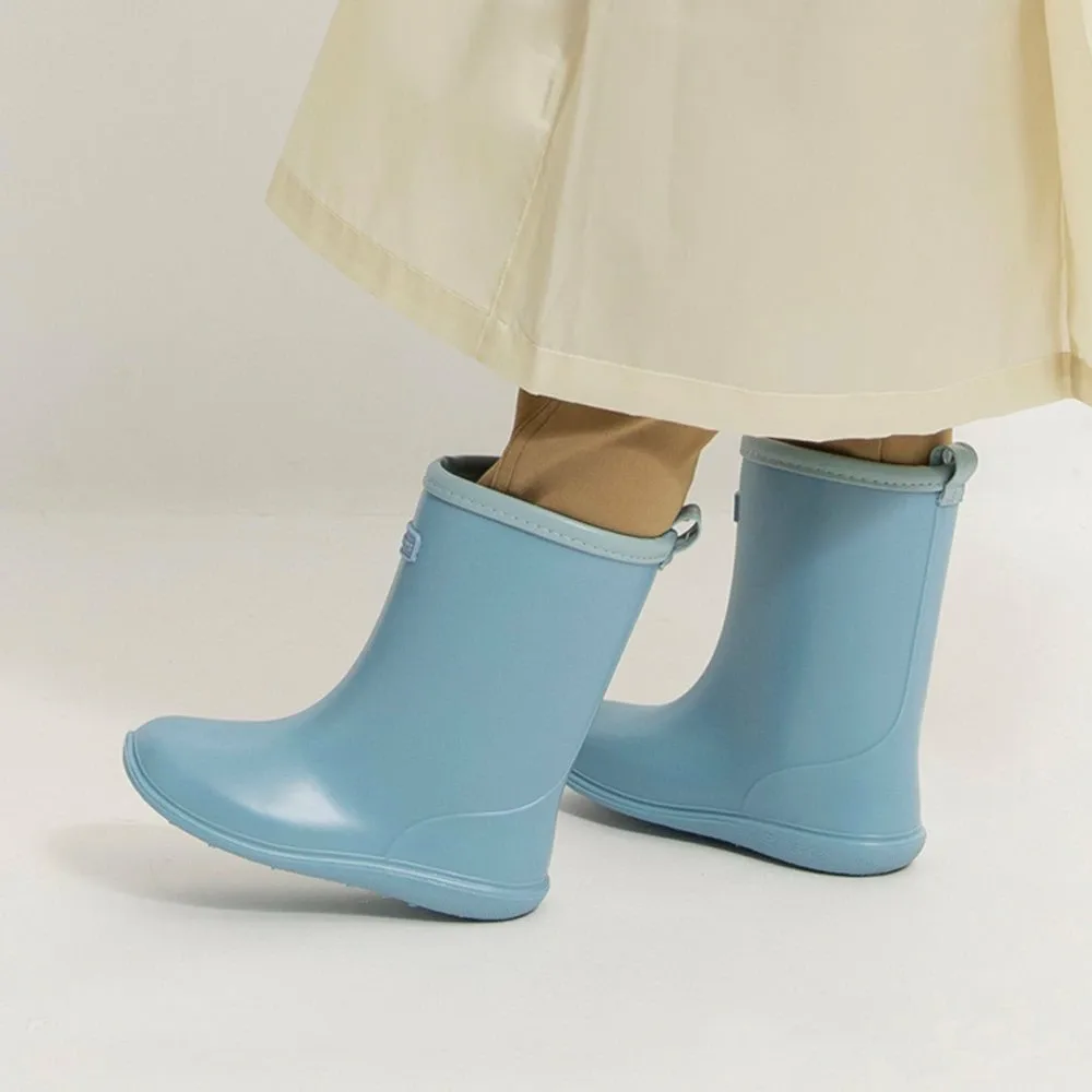 Детские резиновые сапоги с нашивками Branshes, цвет Blue Gray — фото 2