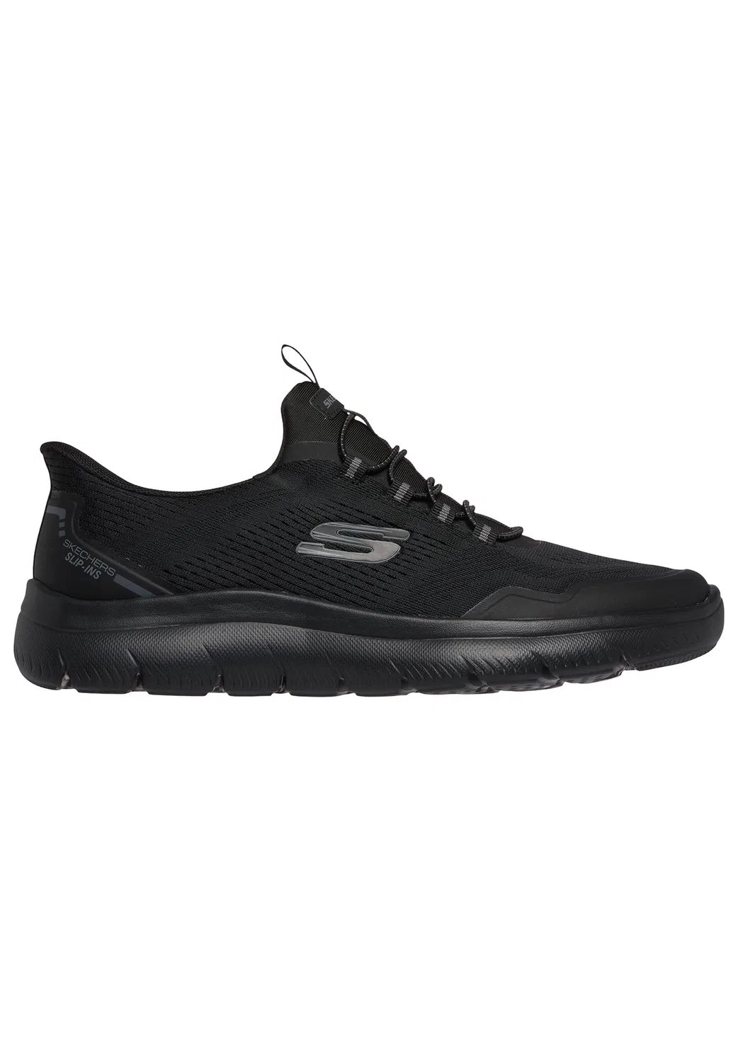 Кроссовки низкие Skechers Slip-ins Summits, черный — фото 4