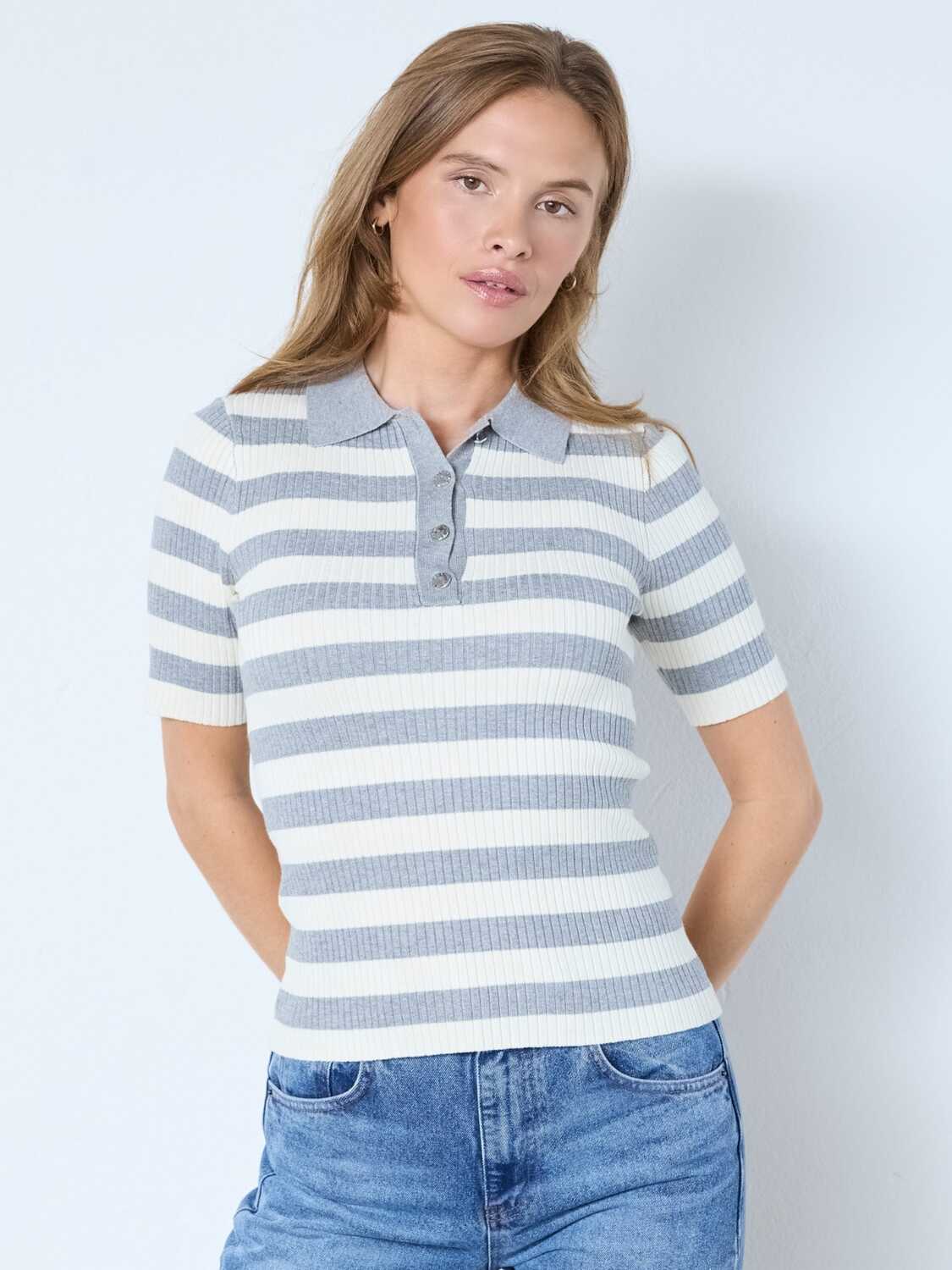 

Co'couture Лонгслив 'BonnyCC' в сером цвете