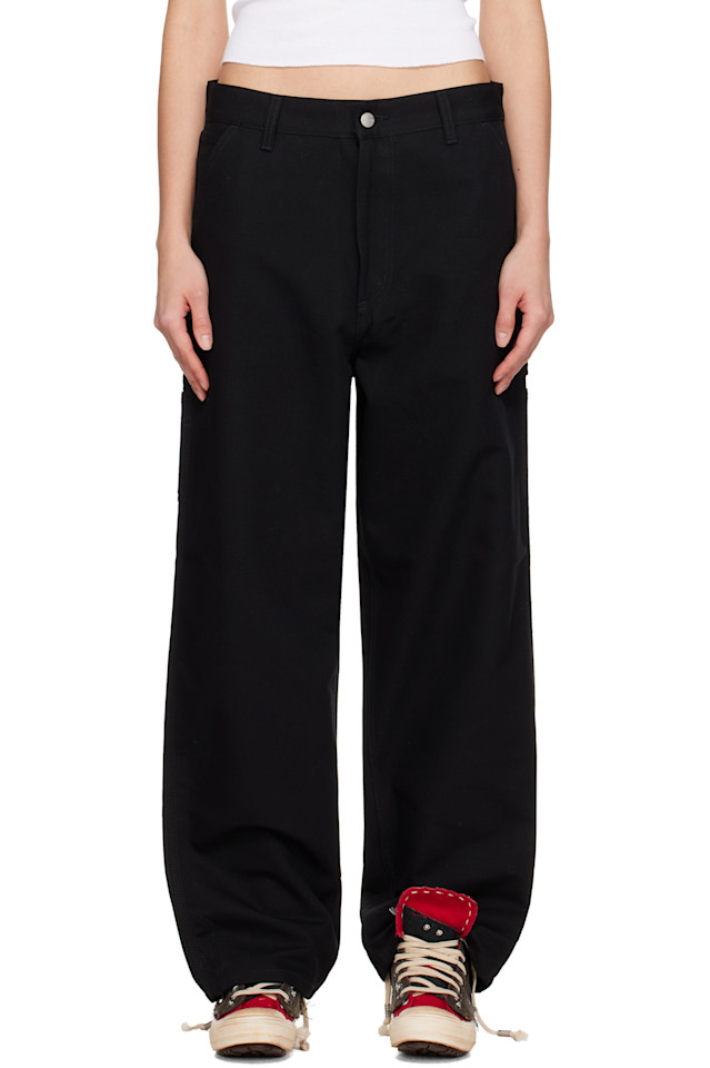 

Carhartt Work In Progress Черные брюки Brandon с одним коленом