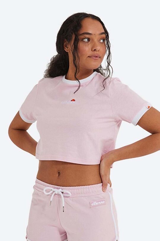 

Футболка из хлопка Ellesse, розовый