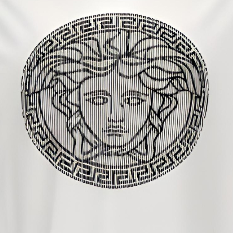 

Футболка Medusa Sliced Crewneck VERSACE, белая