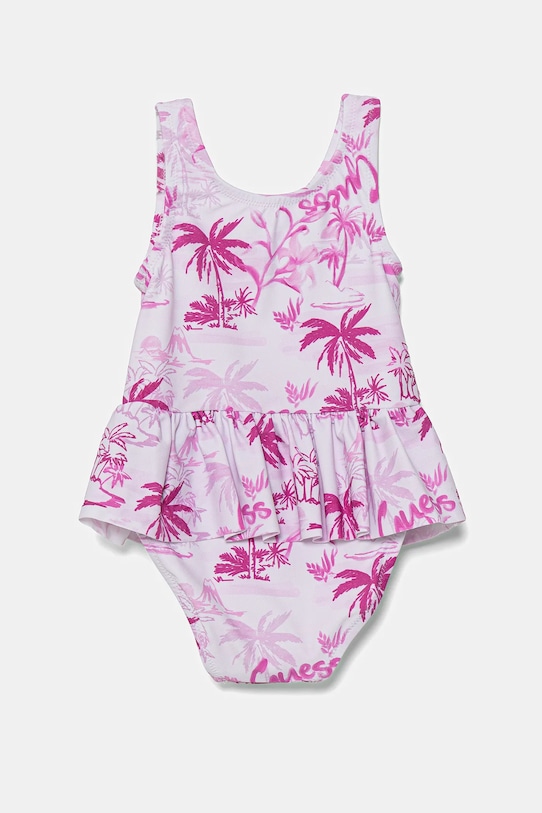 

Цельный купальник для малышей Guess, розовый