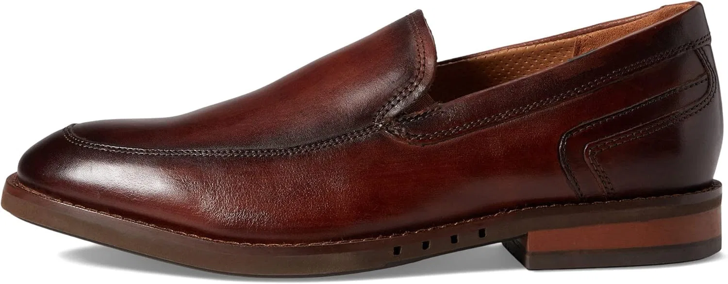 Туфли Clarks Un Hugh Step, 2-Brown Leather — фото 4
