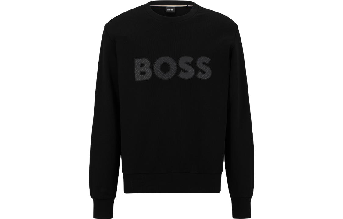 

Толстовка с логотипом HUGO BOSS, черная