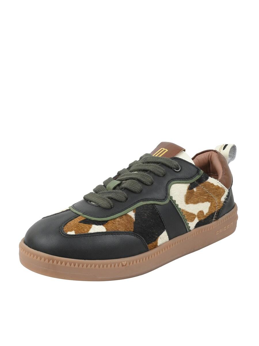 Кроссовки Crickit RONIA, Light beige/Dark green