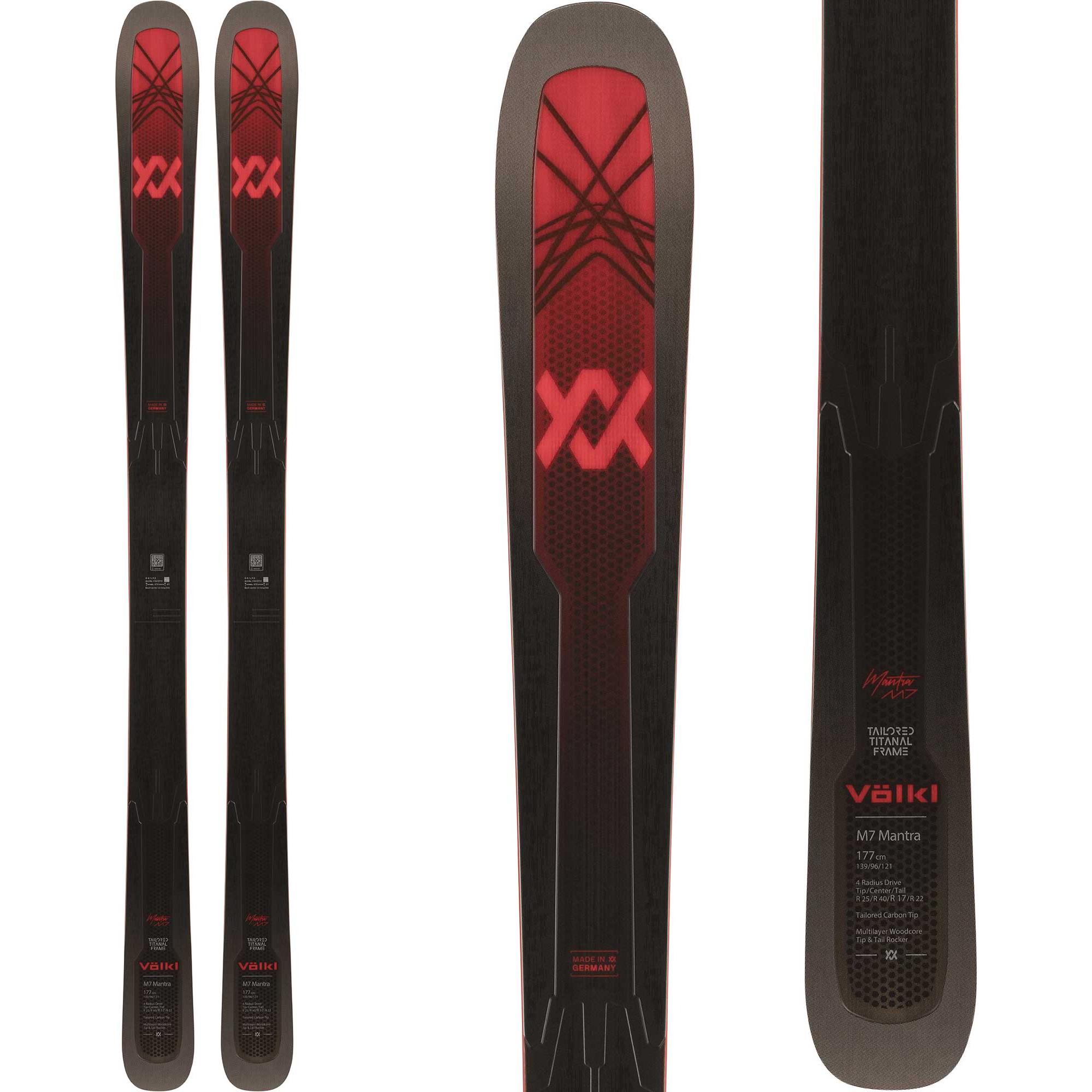 

Мужские лыжи Mantra M7 '25 Volkl, Black/Red