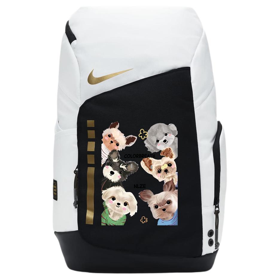 

Nike Тканевый рюкзак унисекс черно-белый, Cute Puppy