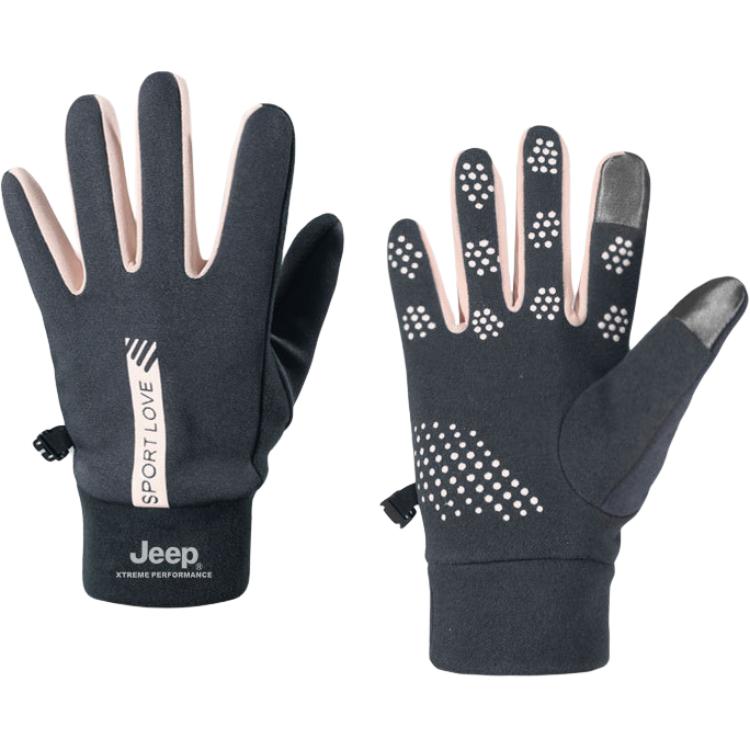 

Вязаные перчатки Unisex Jeep, темно-серый women's