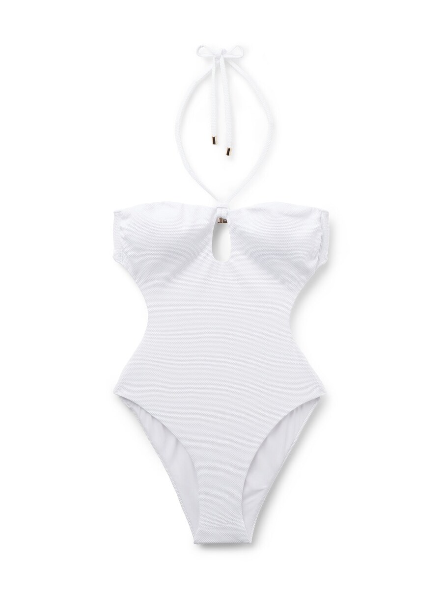 

Купальник-бралетт CALZEDONIA Cut Out Piquet, белый