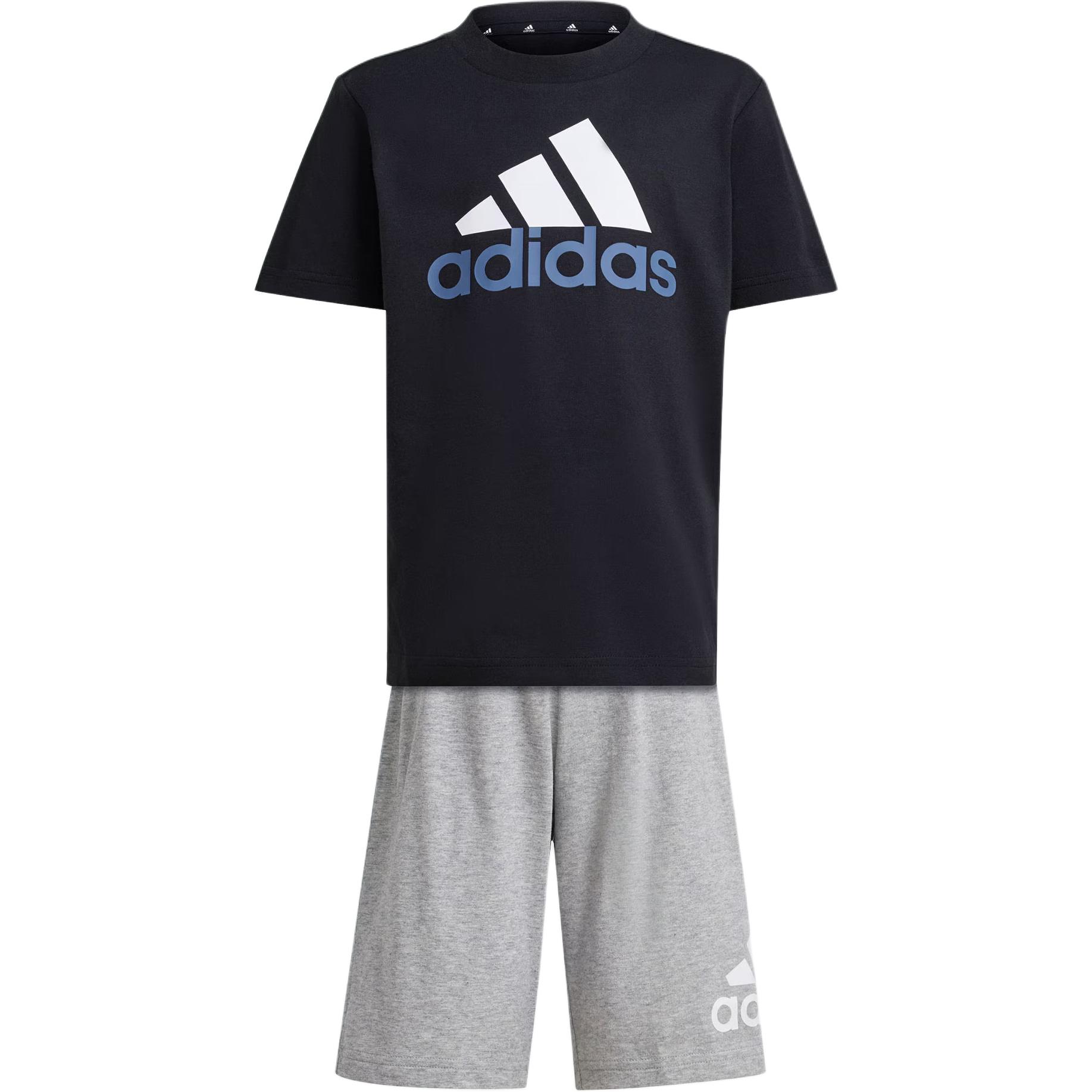 

Повседневный спортивный костюм LK BL CO T SET для детей 3-7 лет Adidas, черный