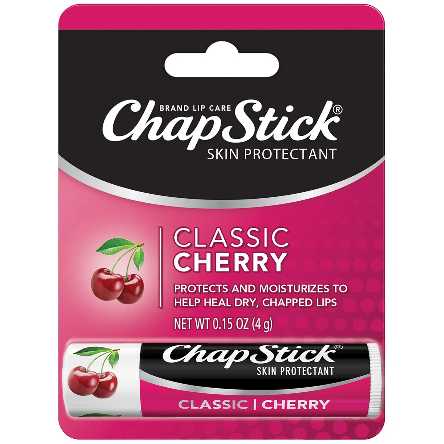Бальзам для губ ChapStick Classic со вкусом вишни, 4.25 г Chapstick