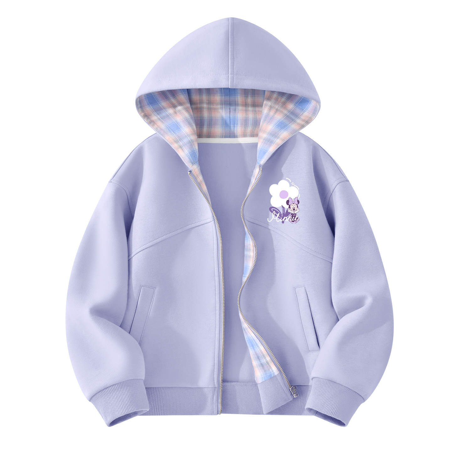 

Детский топ с круглым вырезом Moderate Disney, di xing huani k twiсветло mountain фиолетовый