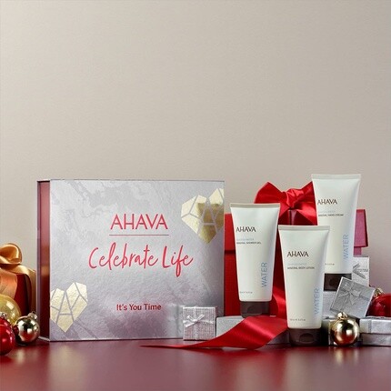 It's You Time Body Trio Минеральный лосьон для тела, крем для рук и гель для душа, 100 мл, Ahava — фото 3