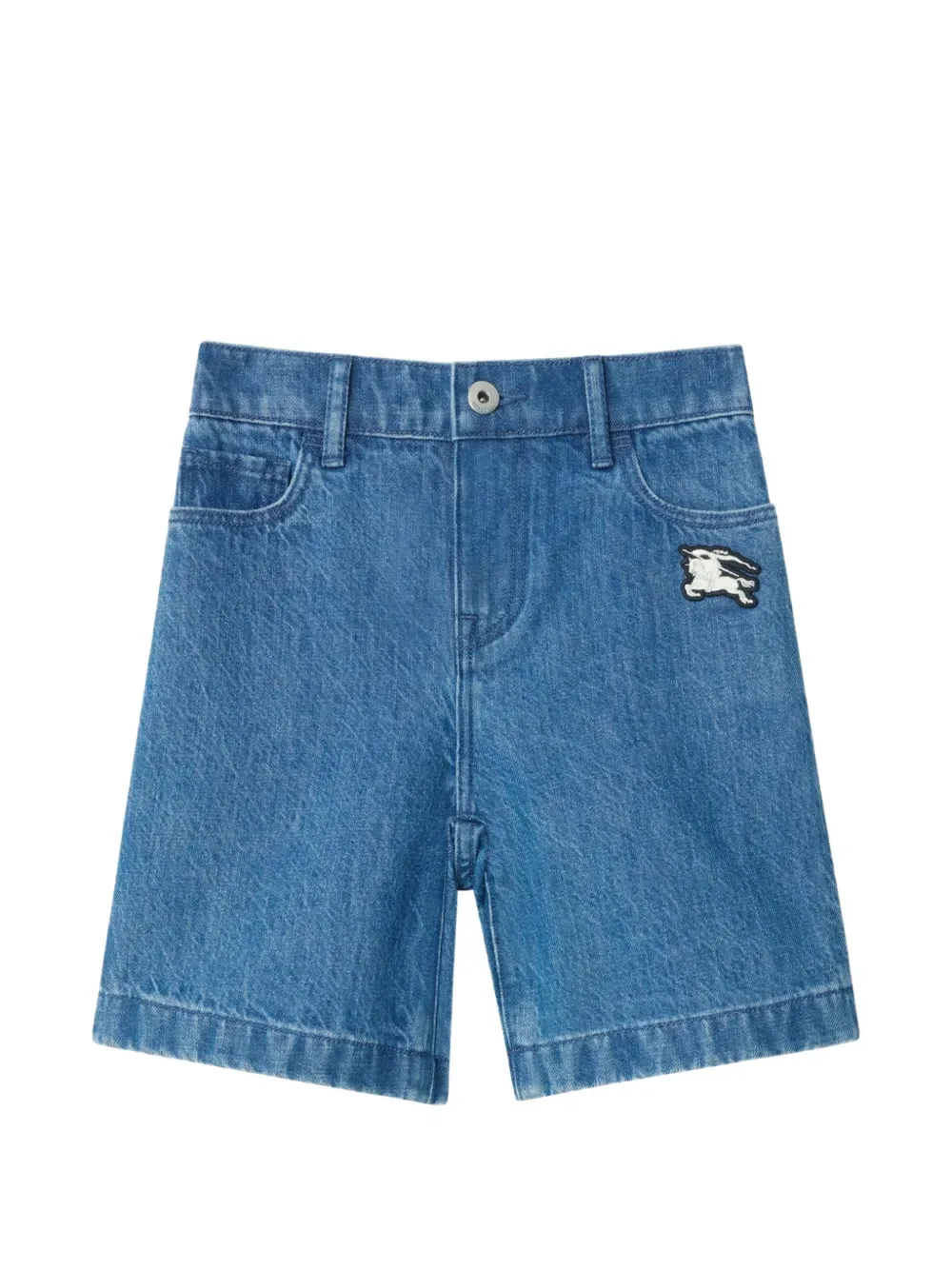 Джинсовые шорты BURBERRY KIDS, синий