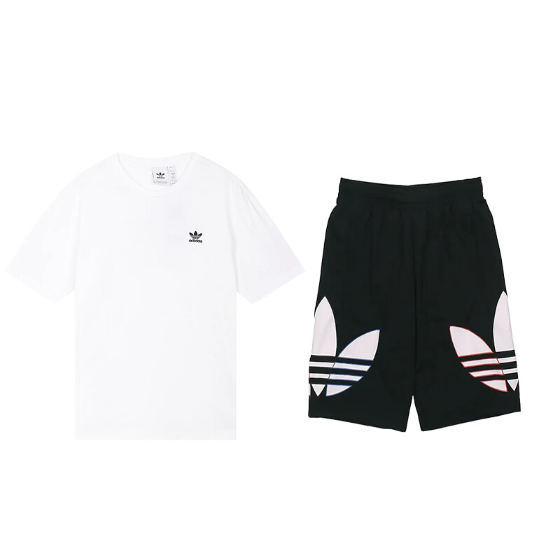 

Повседневная спортивная одежда унисекс Белый/черный Adidas, белый/черный