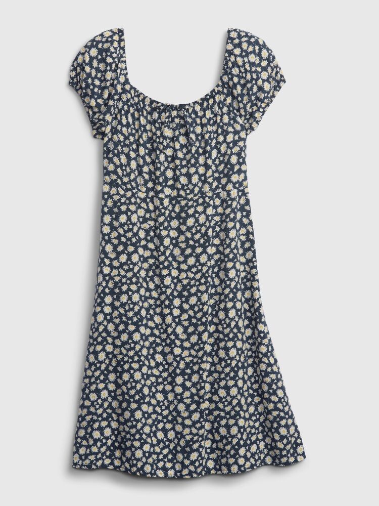 

Детское платье с цветами Gap, синий