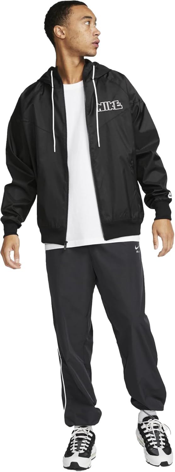 

Мужская тканая куртка Nike Sportswear Windrunner с подкладкой, Black/White