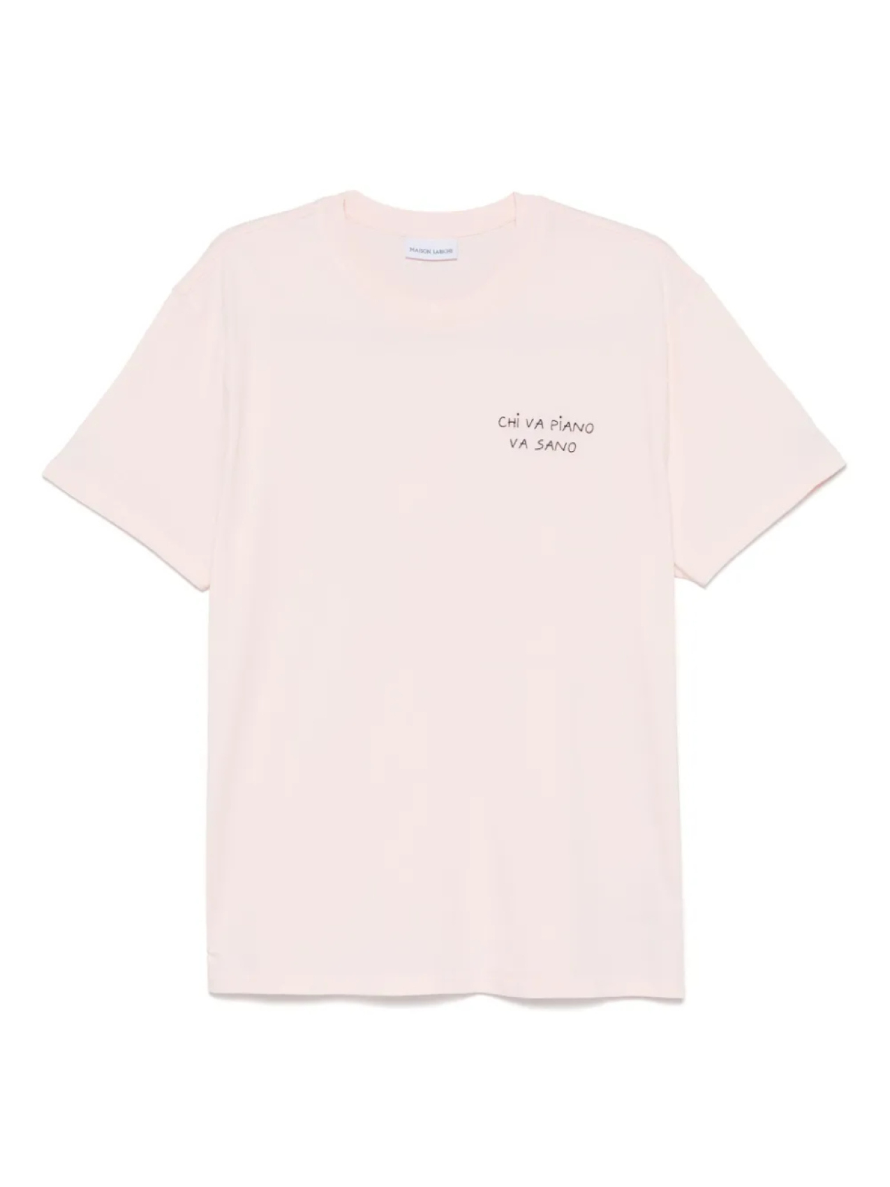 

Футболка Chi Va Piano Popincourt Maison Labiche, розовый
