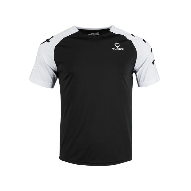 

Футболка унисекс RIGORER, Pure White/Pure Black