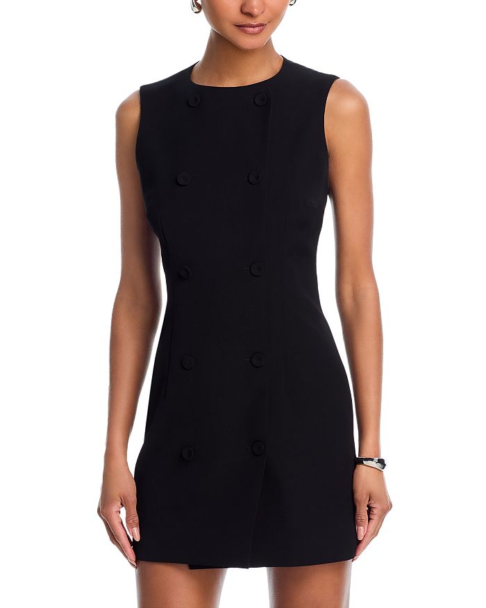 

Мини-платье Harry Suiting с двойной застежкой FRENCH CONNECTION, черный
