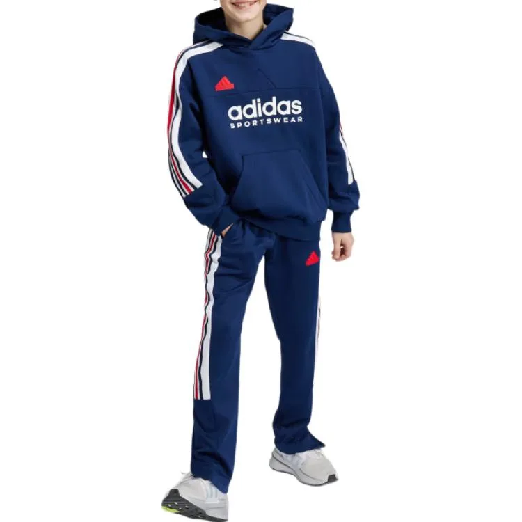Adidas Свитшот TIRO NATIONS PACK Marine Blue/White/Scarlet — фото 3