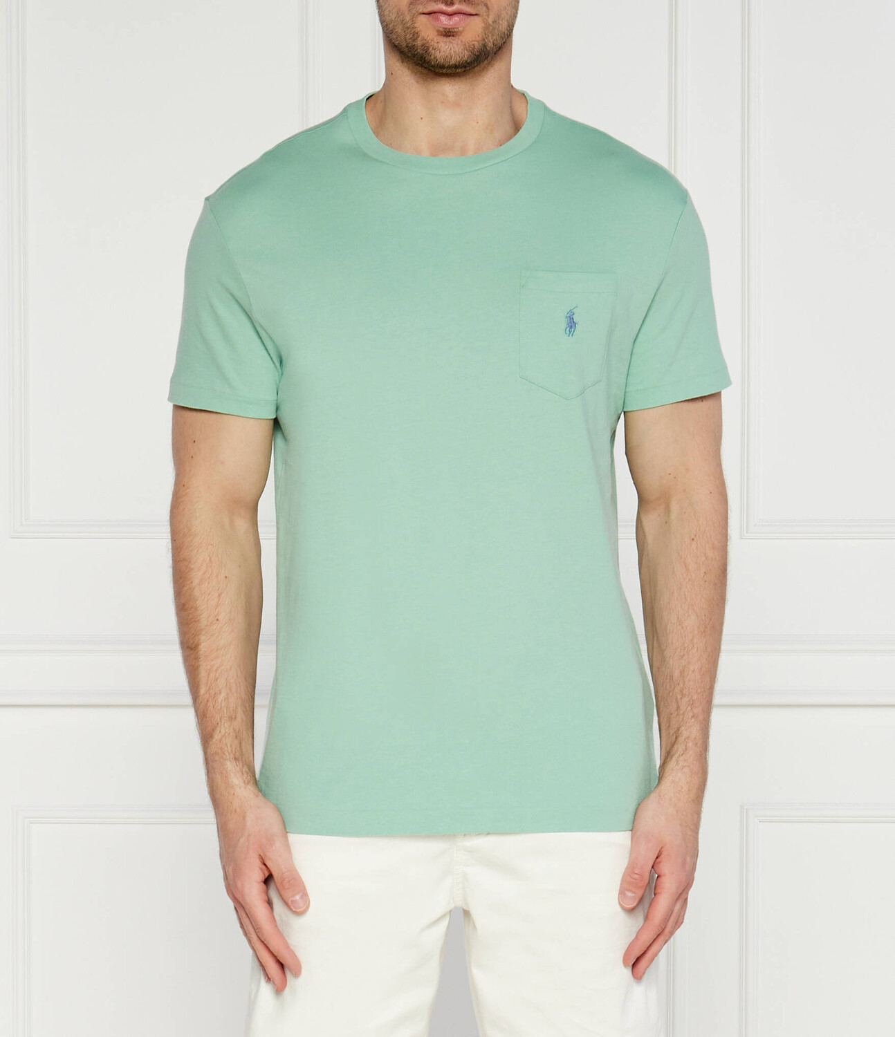 

Футболка POLO RALPH LAUREN Regular Fit, цвет menta