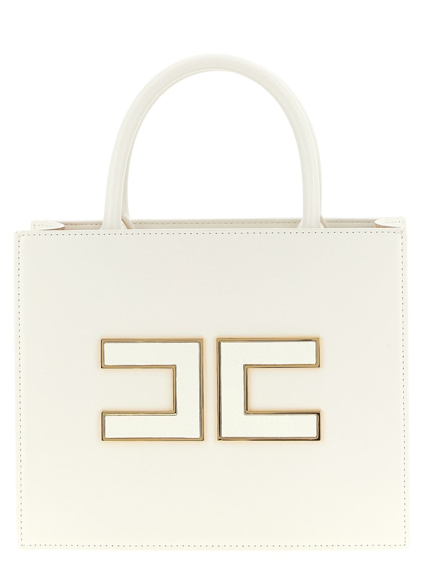

Сумка 'Tote' маленькая Elisabetta Franchi, белый