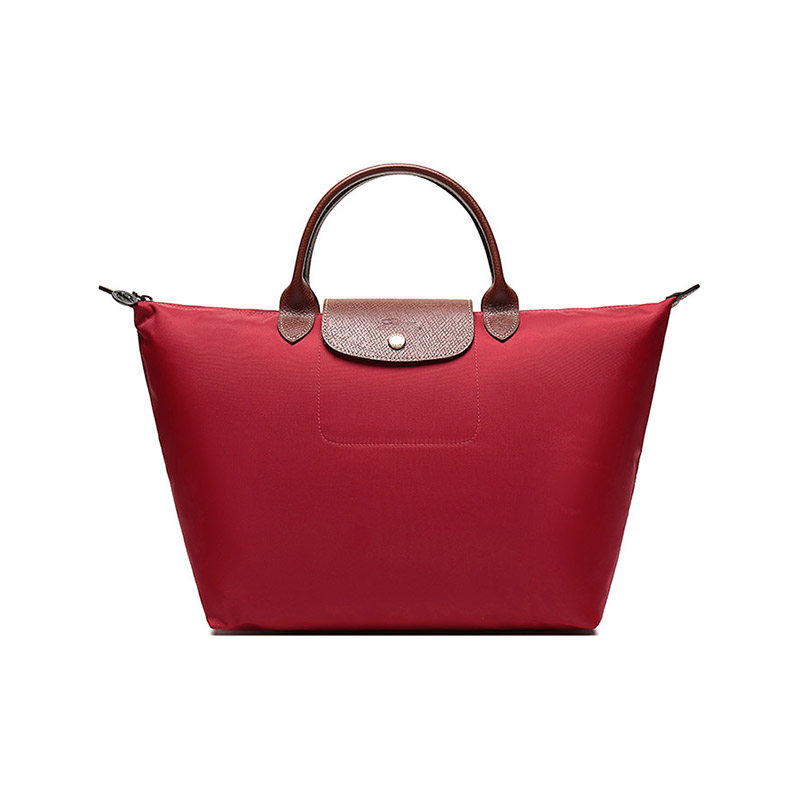 

LONGCHAMP Сумка Le Pliage Canvas, модель Dumpling Bag, женская средняя красная
