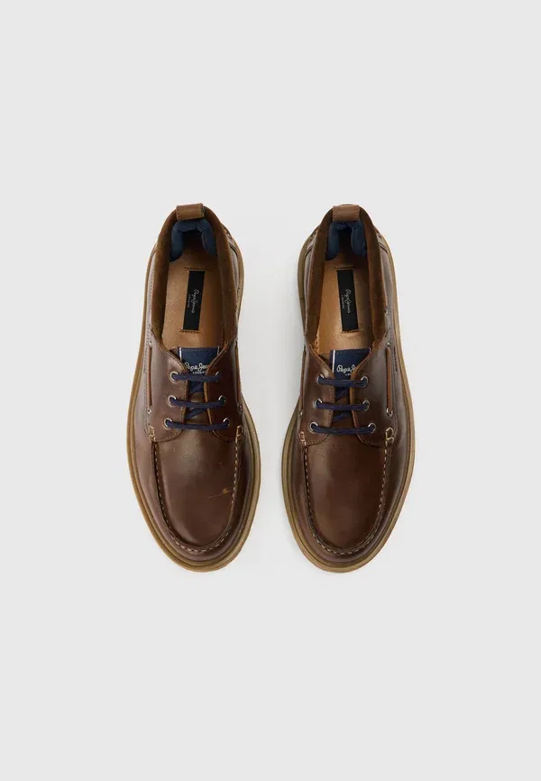 Мокасины для лодки Rob deck m Pepe Jeans, коричневый — фото 4