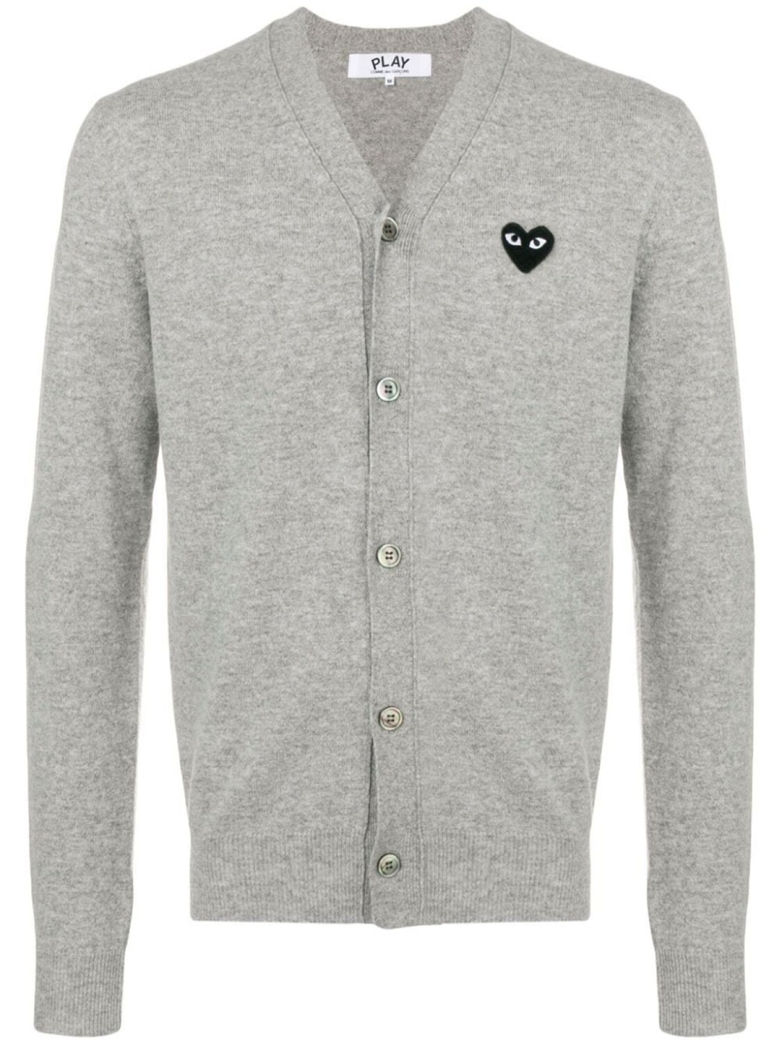 

Кардиган с логотипом Comme Des Garçons Play, серый