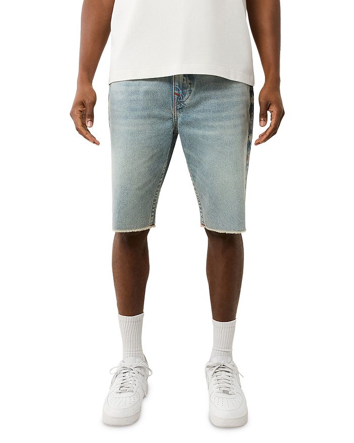 

Рики, прямые джинсовые шорты в цвете Rocky Point True Religion, синий