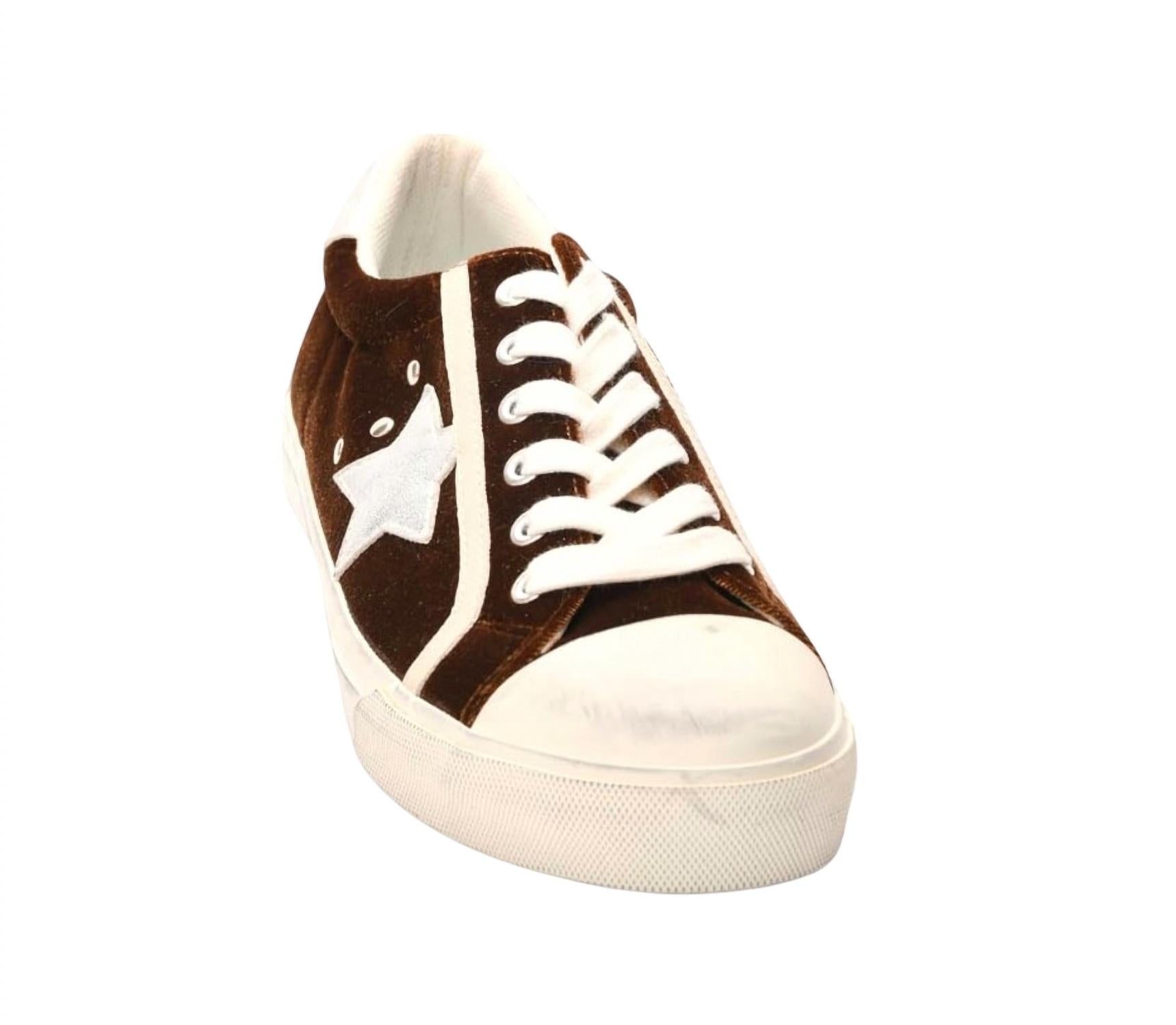 Женские модные кроссовки Big Dipper в коричневом бархате Corkys Footwear — фото 2