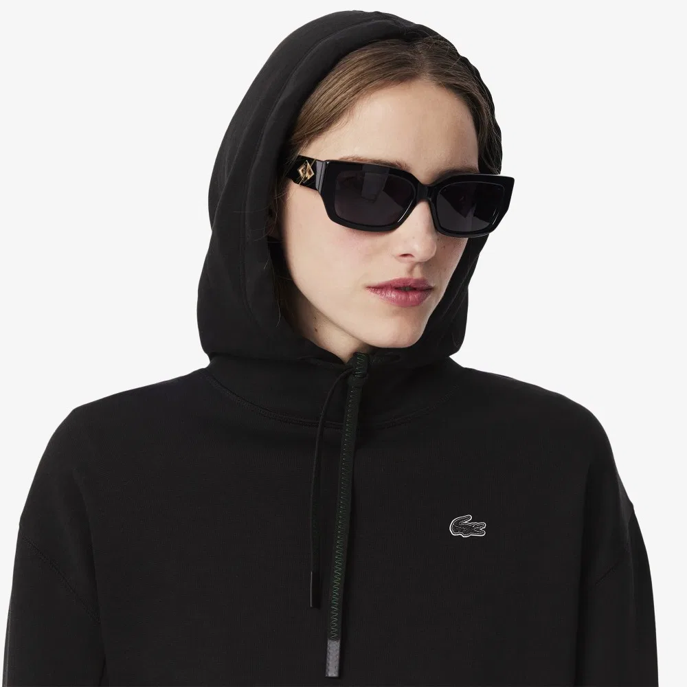 Худи Lacoste Double Face Active чёрная — фото 2