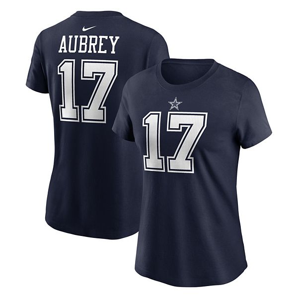 

Футболка с именем и номером игрока Dallas Cowboys Brandon Aubrey для женщин, цвет navy Nike, Синий, Футболка с именем и номером игрока Dallas Cowboys Brandon Aubrey для женщин, цвет navy Nike