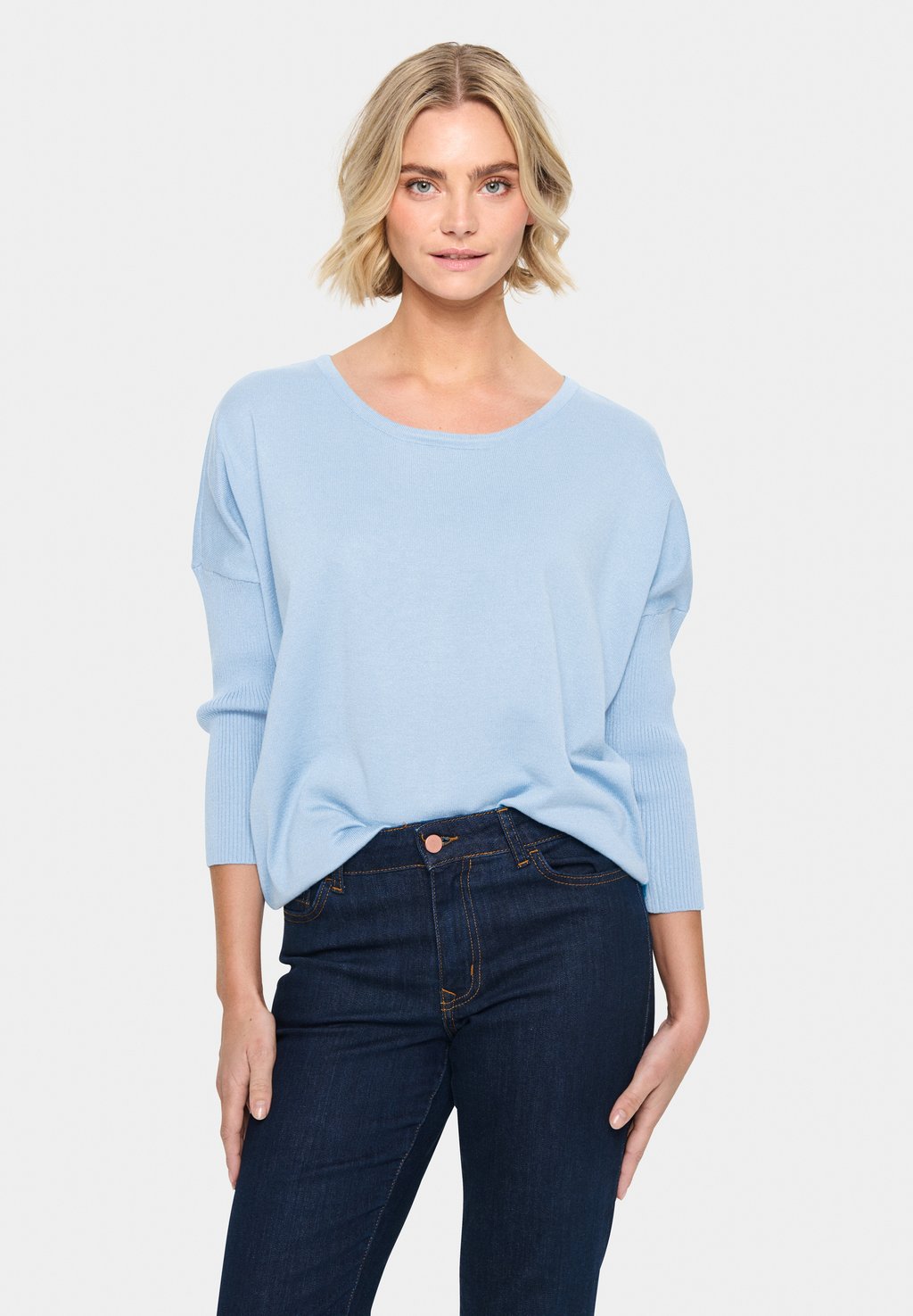 

Джемпер MILASZ R-NECK Saint Tropez, синий