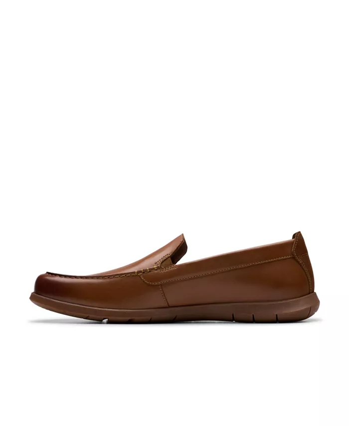 Мужские кроссовки Flexway Step Slip On Clarks, коричневый/бежевый — фото 3